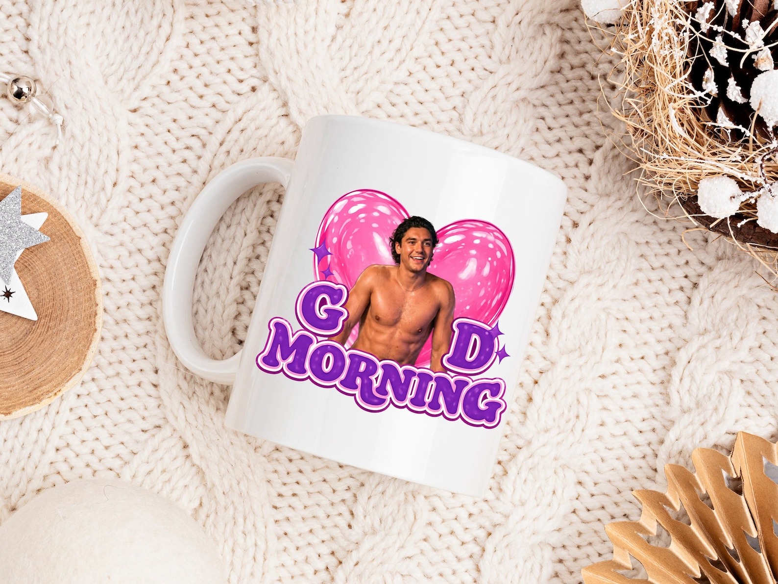 Off Campus Garrett Graham Good Morning Mug Off Campus Garrett Graham Good Morning Mug