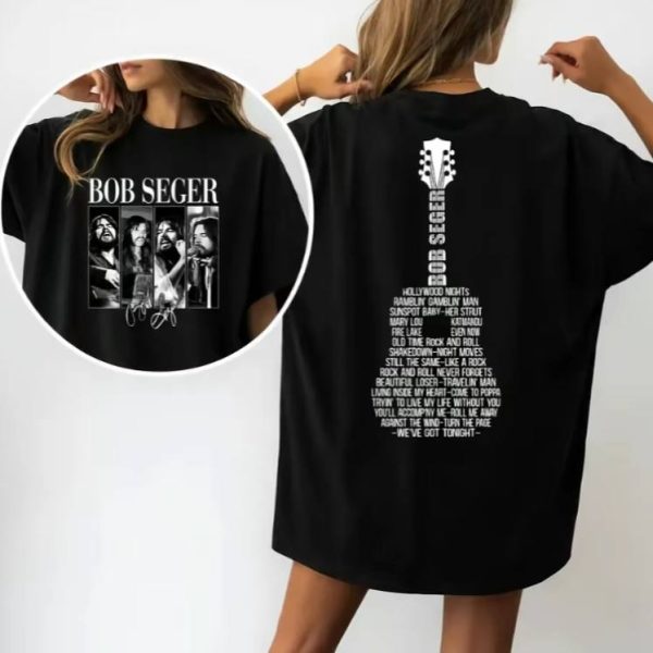 Bob Seger 2 Sided Songs Shirt