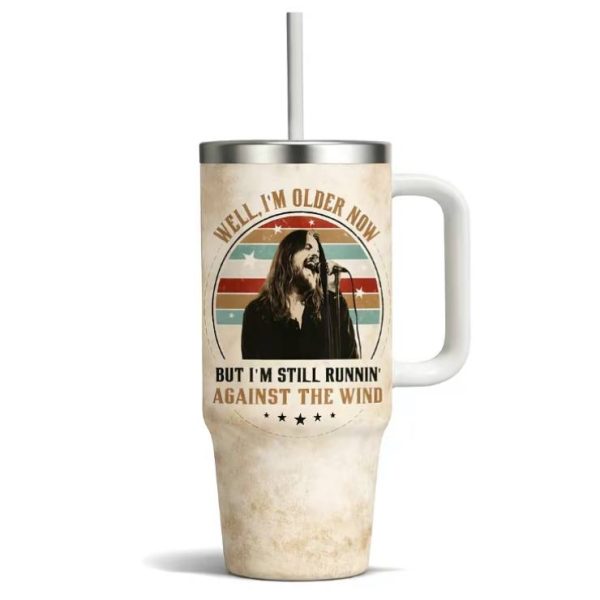 Bob Seger Against The Wind Tumbler