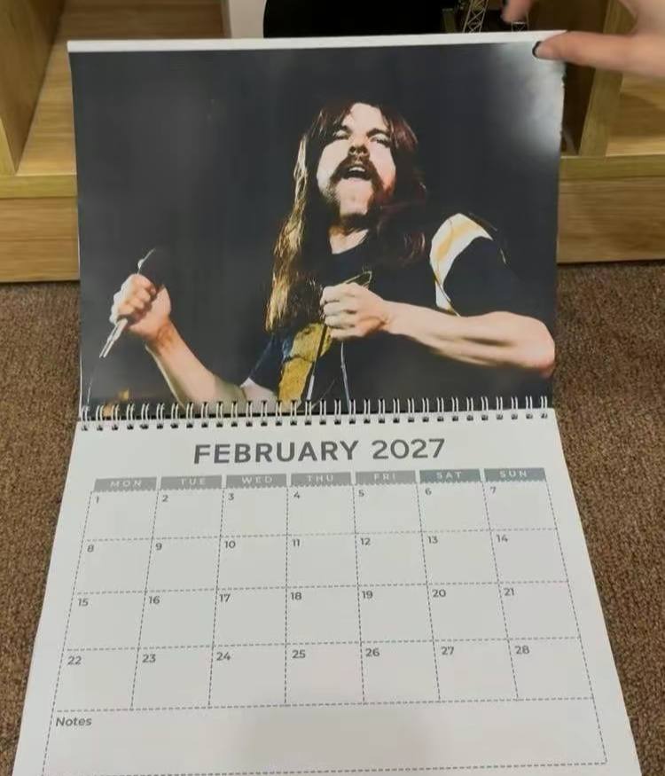 Bob Seger 2027 Calendar Bob Seger 2027 Calendar