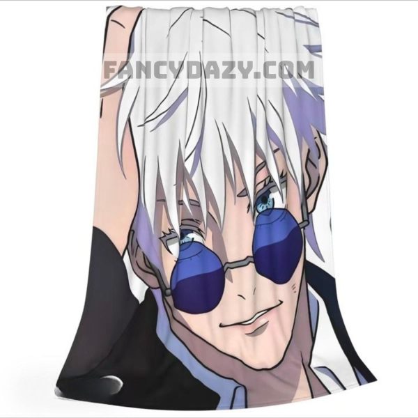 Gojo Satoru Anime 2 Blanket