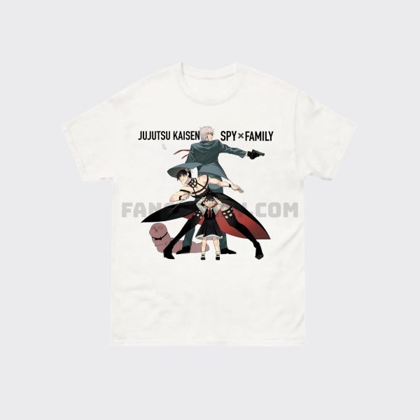 Jujutsu Kaisen Spy x Family Shirt Jujutsu Kaisen Spy x Family Shirt