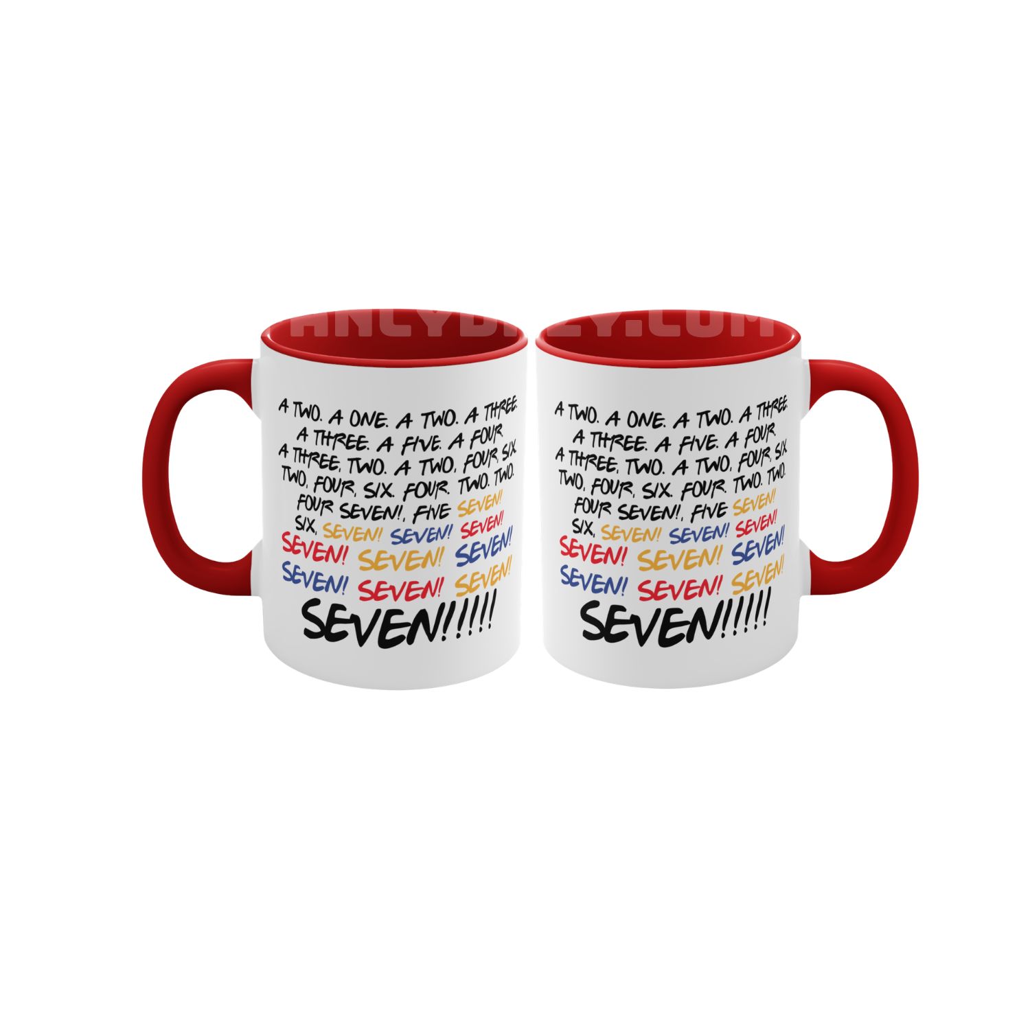 Friends Movie Seven Seven Mug Friends Movie Seven Seven Mug