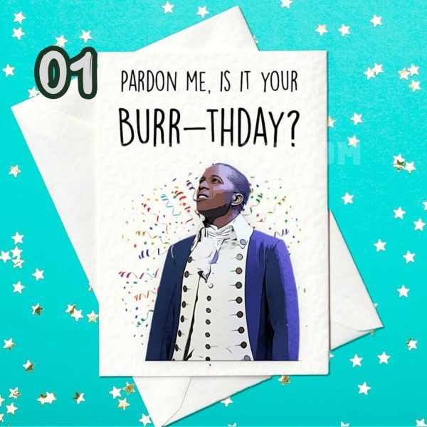 Hamilton Birthday Cards