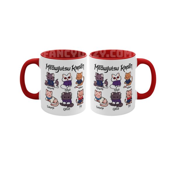 Meowjutsu Kaisen Mug Meowjutsu Kaisen Mug