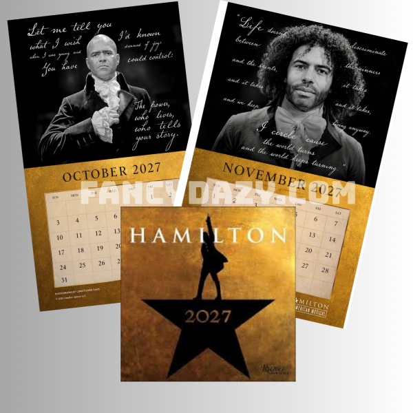 Hamilton 2027 Calendar