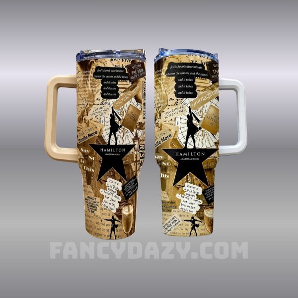 Hamilton Target Vynil King George Tumbler