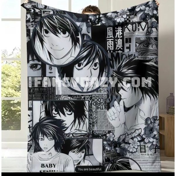 Death Note L Lawliet Blanket