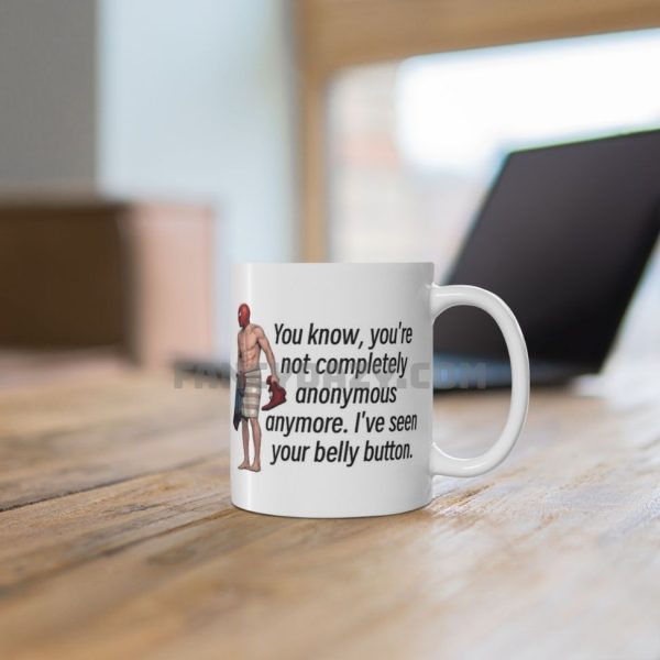 You know, you’re Spiderman mug